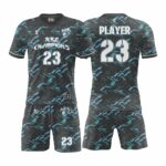 Fully custom sublimated soccer jersey with logos, names, and numbers. Pro-grade Dri-Fit material built for comfort, style, and durability.