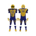 Champion custom football uniforms featuring personalized team jerseys, pro-quality design, and durable fabric for youth and adult players