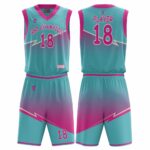Premium custom design basketball uniforms with team logos, player names, and numbers — perfect fit, vibrant colors, and pro-level comfort.
